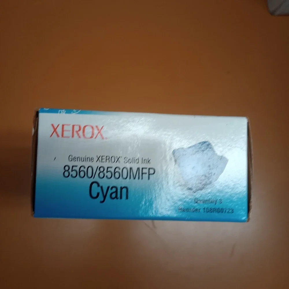 Xerox Phaser 8560 8560MFP Cyan Solid Ink 3 Sticks 108R00723 Genuine OEM